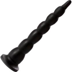 Tantus Cowboy Graduating Anal Probe, 15 Inch, Black
