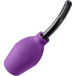 Cloud 9 Deluxe Anal Soft Tip Enema Douche with EZ Squeeze Bulb, Purple