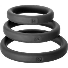 Perfect Fit Xact Fit Premium Silicone Ring Set Assorted Sizes 3 Rings Per Set