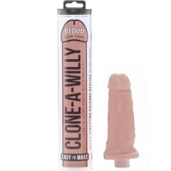 Clone-a-Willy Silicone Vibrating in Home Penis Molding Kit Skin Tone