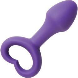 OhMiBod LoveLife Explore Rear Gear Silicone Plug, 3.6 Inch, Purple