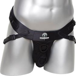 SpareParts Deuce Male Underwear Magnum Harness, Size A, Black
