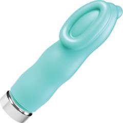 VeDO Luv Plus Rechargeable Mini Vibe, 4.5 Inch, Turquoise