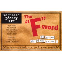 Magnetic Poetry Kit the F Word