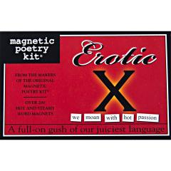 Magnetic Poetry Kit Erotic X Edition