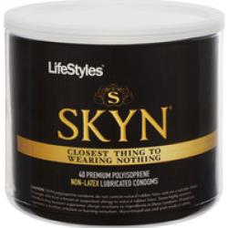 Lifestyles SKYN Ultra Thin Polyisoprene Condoms, Bowl of 40