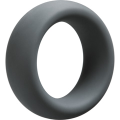 OptiMALE C-Ring Thick Silicone Cock Ring, 35 mm, Slate