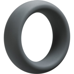 OptiMALE C-Ring Thick Silicone Cock Ring, 40 mm, Slate