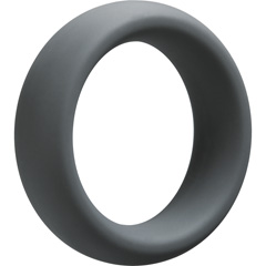 OptiMALE C-Ring Thick Silicone Cock Ring, 45 mm, Slate