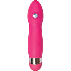 Nasstoys Naughty Silicone Vibe, 6.25 Inch, Hot Pink