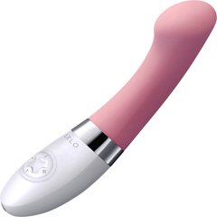 Lelo Gigi 2 Waterproof Rechargeable G-Spot Silicone Vibe 6 Inch Pink