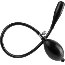 Anal Fantasy Collection Inflatable Silicone Ass Expander, Black