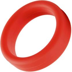 Tantus Super Soft Silicone C-Ring, 1.5 Inch, Red