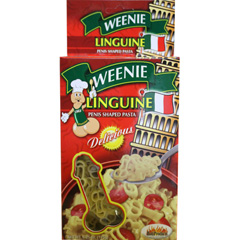 Weenie Linguine Pecker Shaped Pasta, 6.25 ounce (175 gram)