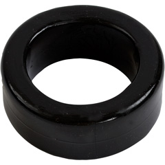 TitanMen Stretch-To-Fit Cock Ring, 1.5 Inch, Black