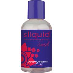 Sliquid Swirl Natural Intimate Glide, 4.2 fl.oz (125 mL), Strawberry Pomegranate