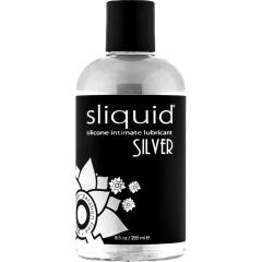 Sliquid Silver Premium Silicone Based Intimate Lubricant, 8.5 fl.oz (255 mL)