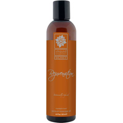 Sliquid Organics Rejuvenation Massage Oil, 8.5 fl.oz (255 mL), Mandarin/Basil