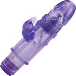 CalExotics First Time Bunny Teaser Intimate Vibrator, 6 Inch, Purple