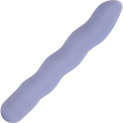 CalExotics First Time Power Swirl Intimate Vibrator, 6 Inch, Sexy Purple