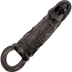 2 Inch Extra Length Mack Tuff Deep Pleasure Penis Extender, 6.5 Inch, Black