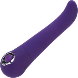 CalExotics Body and Soul Adore Female G-Spot Vibrator, 6 Inch, Purple