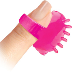 Screaming O FingO Tips - Silicone Micro Finger Vibrator, Pink