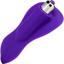 Tantus Panty Play Silicone Vibrator, 5 Inch, Purple Haze