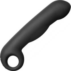 ElectraStim Silicone Noir Ovid Dildo with Electro Stimulation, 5 Inch, Black