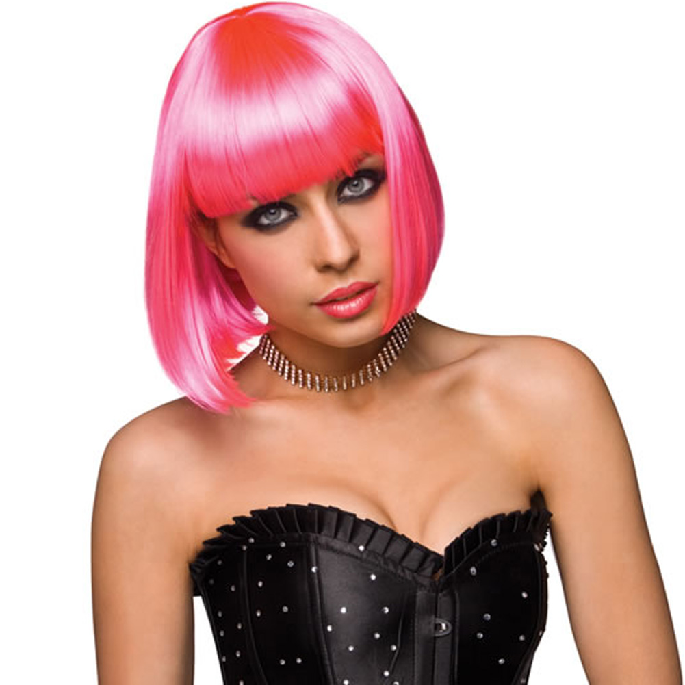 Pleasure Wigs CICI Wig, Hot Pink