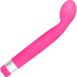 Blush Rose Line Scarlet G - Silicone G-Spot Vibrator, 8.25 Inch, Pink