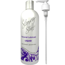 Slippery Stuff Liquid Water Based Personal Lubricant, 16 fl.oz (473 mL) with Pump