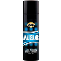 Body Action Anal Relaxer Silicone Based Lubricant, 1.7 fl.oz (50 mL)