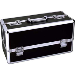 Lockable Toy Chest, Large 15 Inch, Black