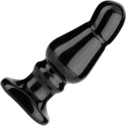 TitanMen Master Tool Number 5 Butt Plug, 6.5 Inch, Black