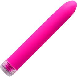 Neon Luv Touch Smooth Intimate Vibrator, 6.75 Inch, Pink