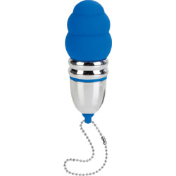 Posh Silicone Mini Delight Intimate Vibrator, 2.75 Inch, Blue