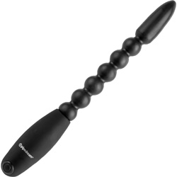 Anal Fantasy Collection Flexa-Pleaser Power Beads, 10.5 Inch, Black