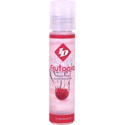 ID Frutopia Naturally Flavored Personal Lubricant, 1 fl.oz (30 mL), Cherry