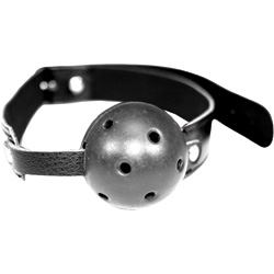 Sex and Mischief S&M Breathable Ball Gag, Black