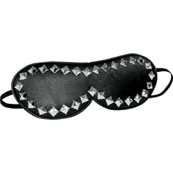 Sex and Mischief Studded Mask, Black