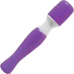 Mini-Mini Wanachi Vibrating Body Massager, 5.25 Inch, Purple