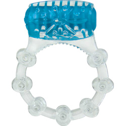 Screaming O ColorPoP Quickie Vibrating Ring, Blue