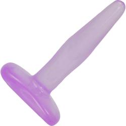 Crystal Jellies Butt Plug, 4.5 Inch, Purple