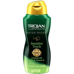 Trojan H2O Sensitive Touch Personal Lubricant, 5.5 fl.oz (162.7 mL)