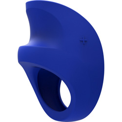 LELO Pino Silicone Vibrating Ring, Federal Blue