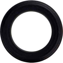 Adonis Caesar Silicone Ring , Black