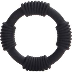 Adonis Hercules Silicone Ring, Black