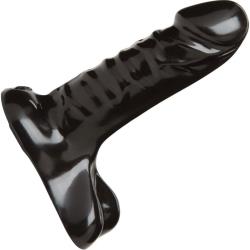 Vac-U-Lock CodeBlack Ballsy Super Cock, 6 Inch, Black