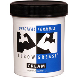 Elbow Grease Original Cream Personal Lubricant, 4 oz (113 g) Jar